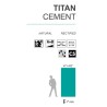 Titan Cement Matte Porcelain Slab