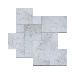 Crema Winter Marble French Pattern